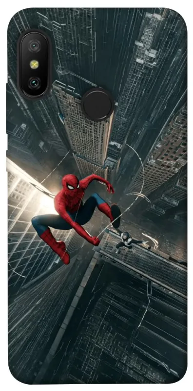 Чехол на Xiaomi Mi A2 Lite / Xiaomi Redmi 6 Pro Spider Man ver.4 фото 1 из 1