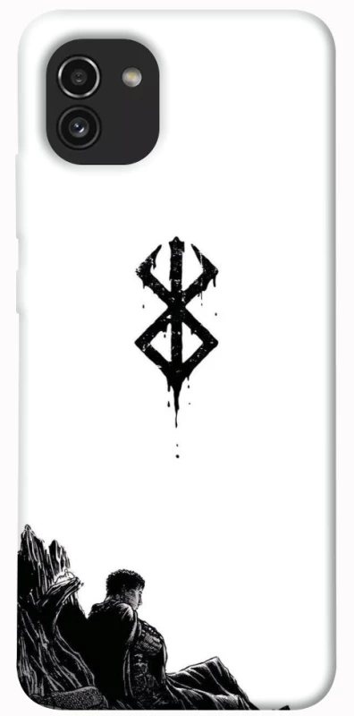 Чохол на Samsung Galaxy A03 berserk white фото 1 з 1