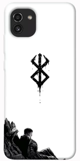 Чохол на Samsung Galaxy A03 berserk white фото 1 з 1