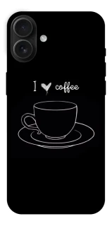 Чохол на Apple iPhone 16 Plus Black coffee фото 1 з 1