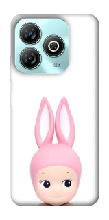 Чехол на ZTE Blade A75 4G Minimal Bunny Peek фото 1 из 1
