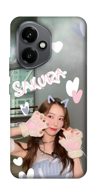 Чохол на Honor 400 Sakura - LE SSERAFIM фото 1 з 1