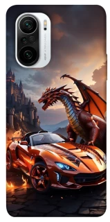 Чохол на Xiaomi Redmi K40 / K40 Pro / K40 Pro+ / Poco F3 Сar and dragon фото 1 з 1