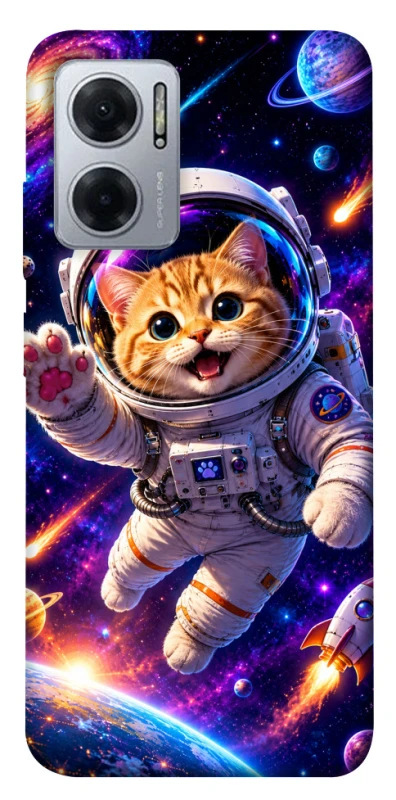 Чехол на Xiaomi Redmi Note 11E Space Cat фото 1 из 1