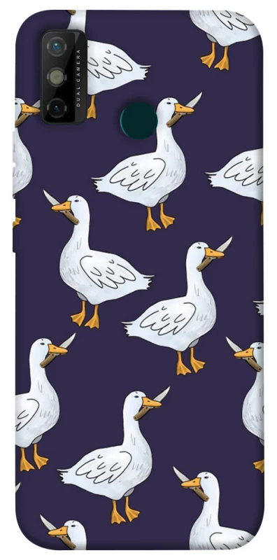 Чохол на TECNO Spark 6 Go Гуси з претензією фото 1 з 1