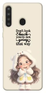 Чехол на Samsung Galaxy A21 Don't look back фото 1 из 1
