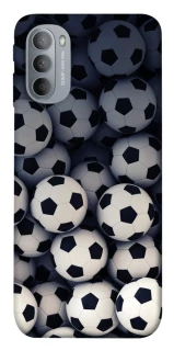 Чехол на Motorola Moto G31 Футбольные мячи фото 1 из 1