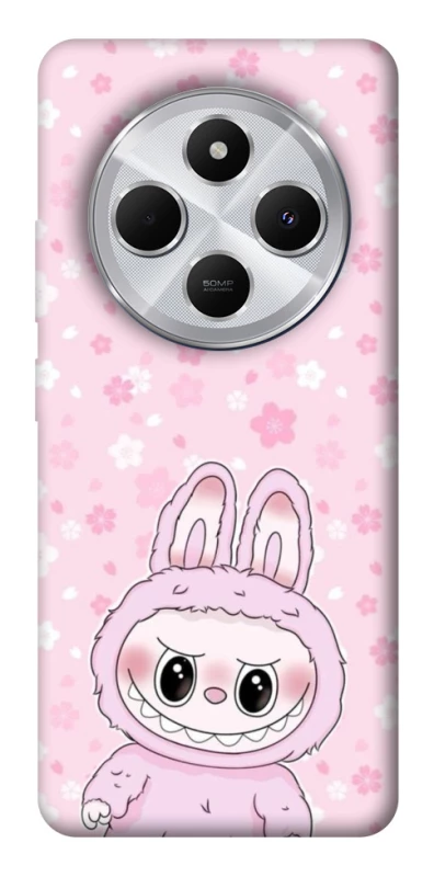 Чохол на Xiaomi Redmi 14C / Poco C75 Pink Labubu фото 1 з 1