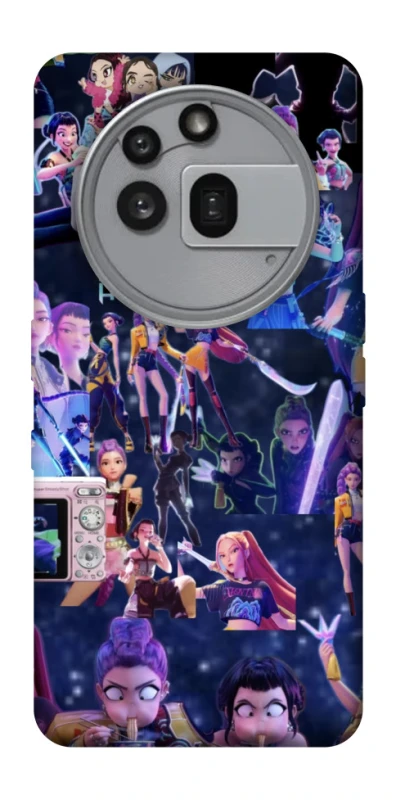 Чехол на Nothing Phone (3a) Pro K-Pop Demon Hunters ver.8 фото 1 из 1