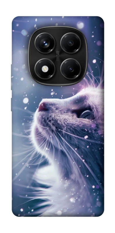 Чехол на Xiaomi Redmi Note 14 Pro 4G Snow cat фото 1 из 1
