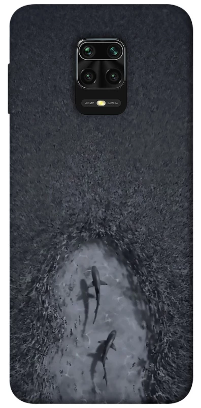 Чехол на Xiaomi Redmi Note 9s / Note 9 Pro / Note 9 Pro Max Акула фото 1 из 1