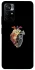 Чохол на Xiaomi Poco M4 Pro 5G Heart with flowers фото 1 з 1
