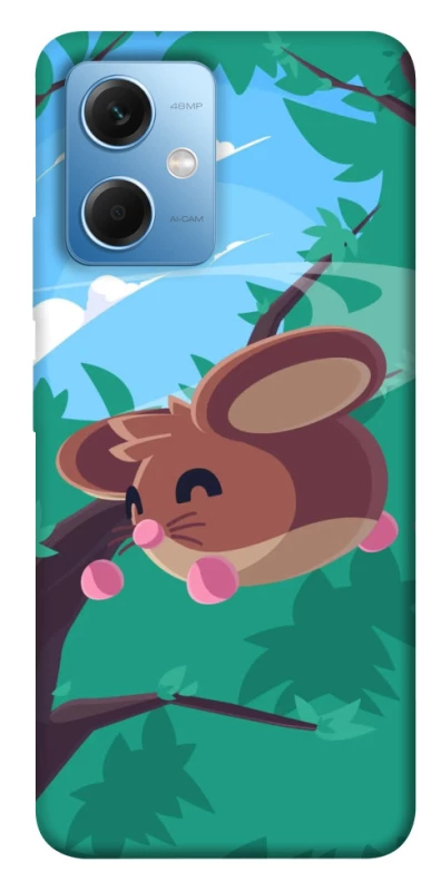 Чохол на Xiaomi Poco X5 5G Adopt Me Forest Mouse Jump фото 1 з 1