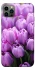 Чехол на Apple iPhone 12 Pro (6.1") Фиолетовые тюльпаны фото 1 из 1