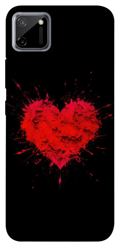 Чехол на Realme C11 Splash heart фото 1 из 1