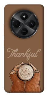 Чехол на Xiaomi Redmi A3 Pro Thankful coffee фото 1 из 1