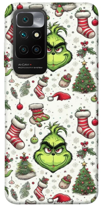 Чохол на Xiaomi Redmi 10 Grinch mood ver.3 фото 1 з 1
