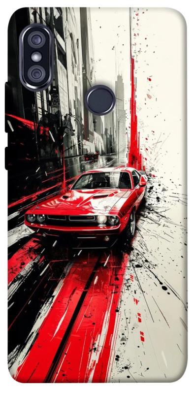 Чехол на Xiaomi Redmi Note 5 Pro / Note 5 (AI Dual Camera) Painted Mustang фото 1 из 1