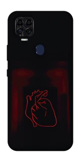 Чехол на ZTE Blade v2020 Красное сердце фото 1 из 1