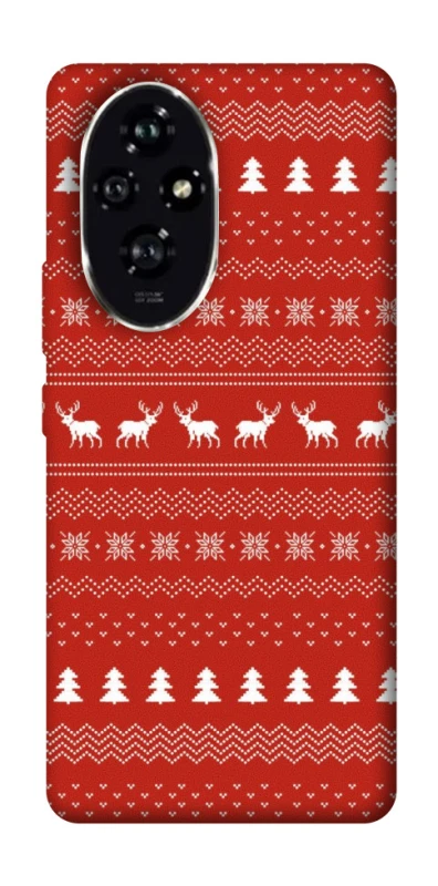 Чохол на Honor 200 Новорічний v12 фото 1 з 1