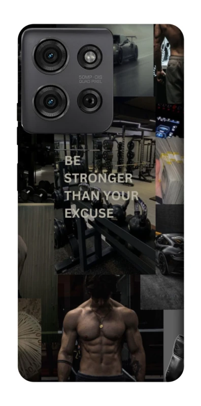 Чохол на Motorola Moto G75 Be stronger фото 1 з 1