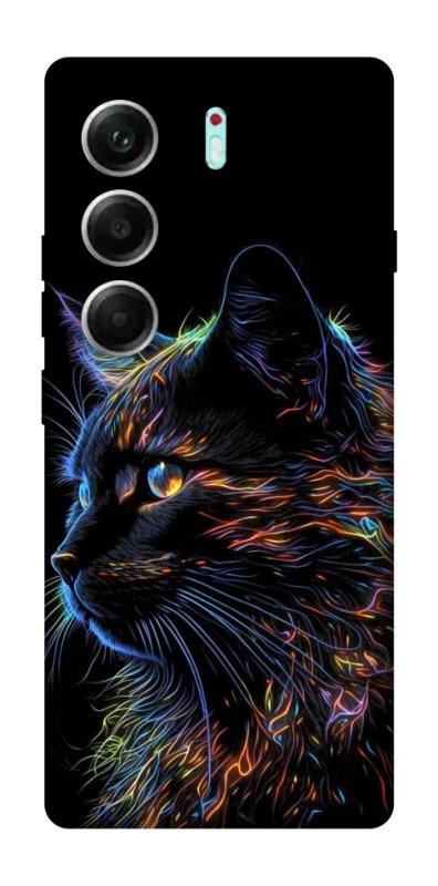 Чехол на Tecno Camon 40 Pro Черный кот фото 1 из 1