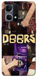 Чехол на Oppo Reno 7 4G Roblox doors dark mode фото 1 из 1