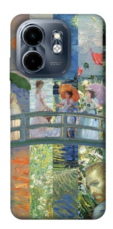 Чехол на Infinix Smart 9 4G / Hot 50i Art collage ver.6 фото 1 из 1