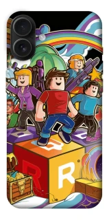 Чехол на Apple iPhone 16 Plus Roblox family фото 1 из 1