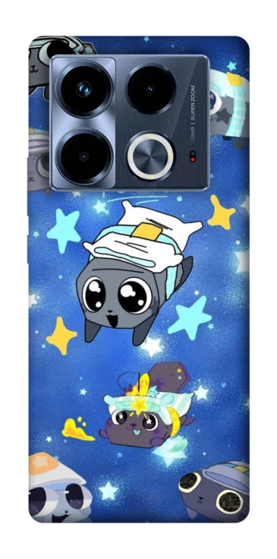 Чохол на Infinix Note 40 4G Pebble kitten stars фото 1 з 1