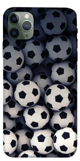Чехол на Apple iPhone 11 Pro Max (6.5") Футбольные мячи фото 1 из 1