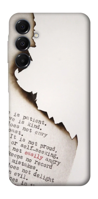 Чехол на Samsung Galaxy A16 4G/5G Стихи фото 1 из 1