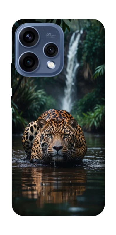 Чохол на Oppo Reno 15 Leopard in water фото 1 з 2