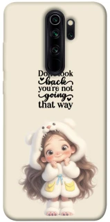 Чехол на Xiaomi Redmi Note 8 Pro Don't look back фото 1 из 1