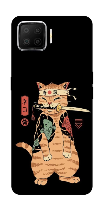 Чохол на Oppo A73 (2017) Кіт-самурай фото 1 з 1