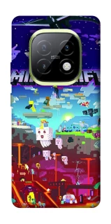 Чехол на Realme Narzo 70 Turbo Minecraft world фото 1 из 1