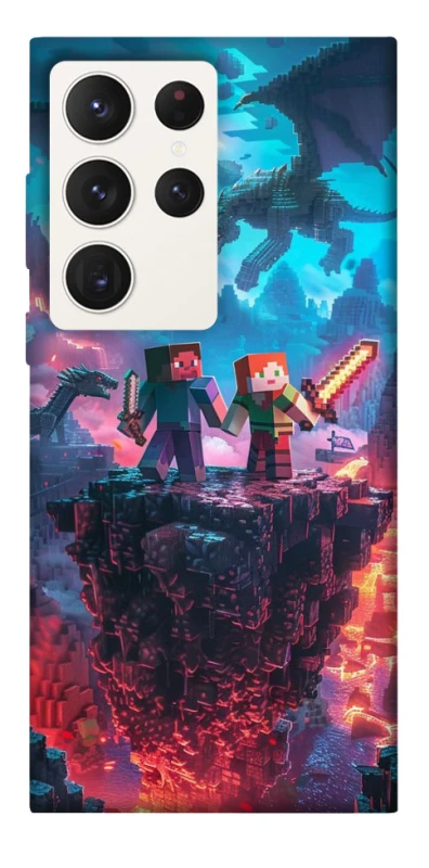 Чохол на Samsung Galaxy S23 Ultra Minecraft v3 фото 1 з 1