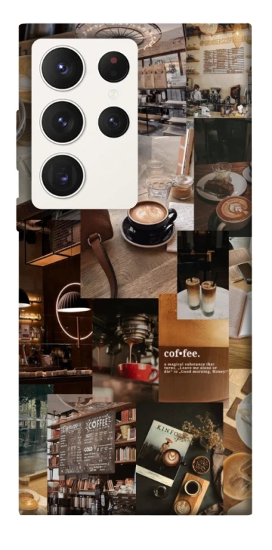 Чохол на Samsung Galaxy S23 Ultra Coffee collage ver.2 фото 1 з 1