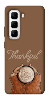 Чохол на Infinix Hot 50 Pro Thankful coffee фото 1 з 1