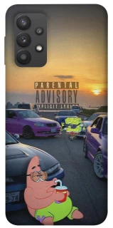 Чехол на Samsung Galaxy A32 (A325F) 4G Патрик на гонках фото 1 из 1