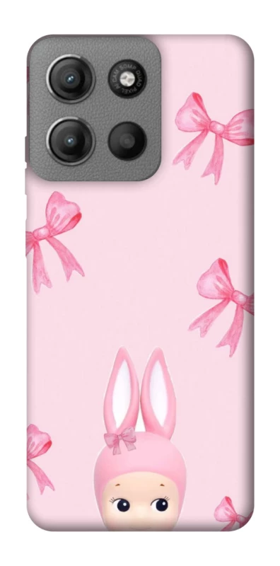 Чохол на Motorola Moto G15 Power Ribbon Bunny фото 1 з 1