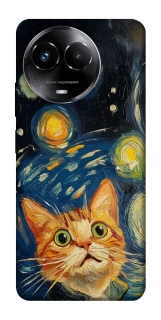 Чохол на Realme C67 4G paint cat фото 1 з 1