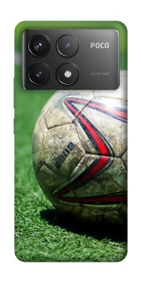 Чохол на Xiaomi Poco F6 Pro М'яч на газоні фото 1 з 1
