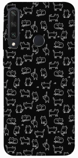 Чохол на Huawei Y6p Black Cats фото 1 з 1