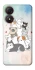 Чохол на ZTE Blade A34 4G Funny Pets ver.2 фото 1 з 1