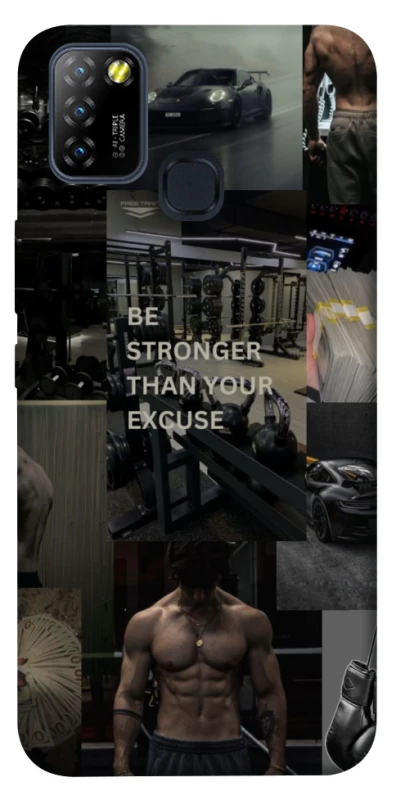 Чохол на Infinix Hot 10 Lite Be stronger фото 1 з 1