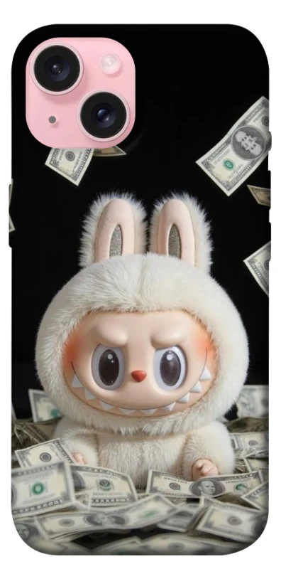 Чохол на Apple iPhone 15 (6.1") Dollar Labubu фото 1 з 1