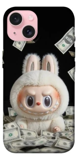 Чохол на Apple iPhone 15 (6.1") Dollar Labubu фото 1 з 1