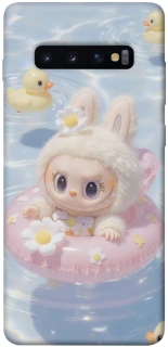 Чехол на Samsung Galaxy S10+ Labubu swimming фото 1 из 1