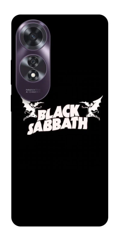 Чохол на Oppo A60 Black Sabbath logo ver.2 фото 1 з 1